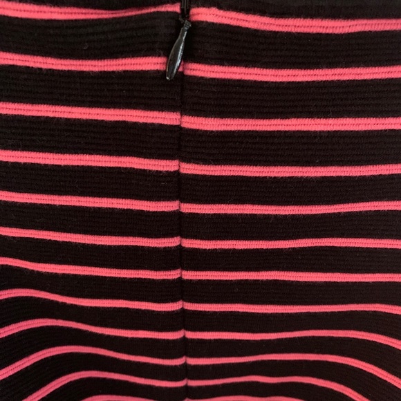 Talbots pink and black striped dress - Picture 3 of 4